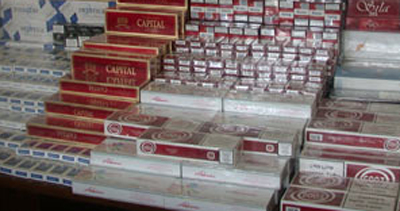 Adana'da kaçak sigara operasyonu