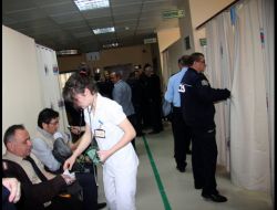 Devlet Hastanesi'nden Polise Sağlık Taraması
