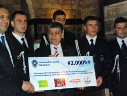Polis Okulu Öğrencilerinden, Eğitime 2 Bin Lira Katkı