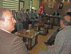 Sağlık Çalışanlarından Erzurum Emniyet Müdürü'ne Ziyaret