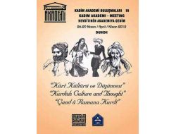 Akademisyenler Bu Kez Kürt Kültürü Ve Düşüncesini Tartışacak