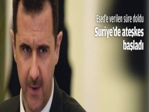 Esed'e verilen süre doldu!