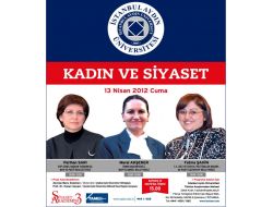 İstanbul Aydın Üniversitesi’nde Kadın Ve Siyaset Konuşulacak