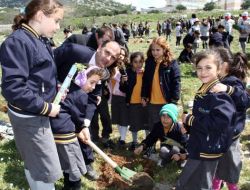 Muğla Özel Piri Reis İlköğretim Okulu Hatıra Ormanı Kuruyor