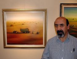 Ressam Süleyman Karakul, 29. Kişisel Resim Sergisini Gaziantep'te Açtı.