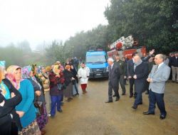 Vali Kızılcık, Yangında 2 Kişinin Öldüğü Evi İnceledi