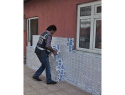 6 Bin Paket Kaçak Sigara Ele Geçirildi