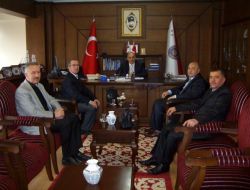 Tümder'den Emniyet Müdürü Hulusi Çelik'e Kutlama Ziyareti