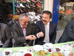 20 Temmuz Caddesi Esnafı, Kahvaltıda Buluştu