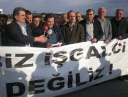 Kavacık'ta 2b Protestosu