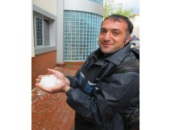 Ceviz Büyüklüğündeki Dolu