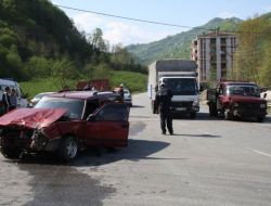 Vakfıkebir’de Trafik Kazası: 2 Yaralı