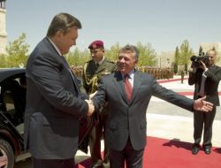 Ukrayna Cumhurbaşkanı Yanukoviç, Ürdün’de