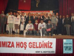 Hz. Muhammed'i(sav) En İyi Anlatan Öğrenciler Ödüllendirildi