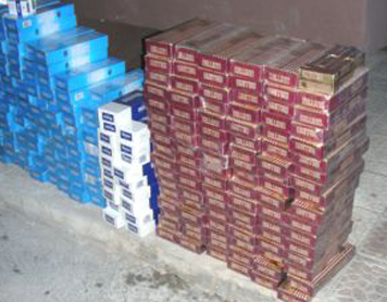 Alanya’da kaçak sigara operasyonu