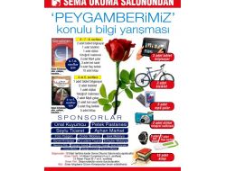 Sema Okuma Salonu, Bilgi Yarışması Düzenledi