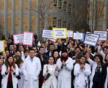 Doktorlar tüm yurtta eylemde..