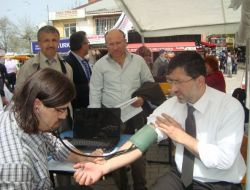 Kutlu Doğum Haftası'nda İlçe Müftülüğünden 130 Ünite Kan Bağışı