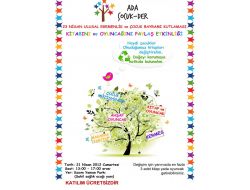 Ada Çocuk Derneğin'den Çocuklara 23 Nisan Hediyesi