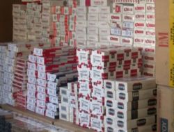 Çankırı'da 20 Bin Paket Kaçak Sigara