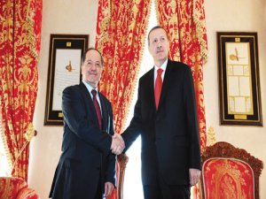 Mesut Barzani ANKARA'da..