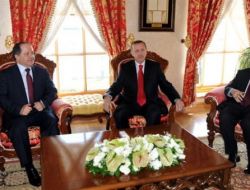 Erdoğan - Barzani Görüşmesinden Kareler