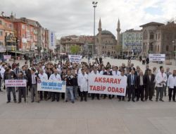 Ersin Arslan'ın Öldürülmesi Aksaray'da Protesto Edildi