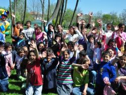 Depremzede Çocukların 23 Nisan Eğlencesi