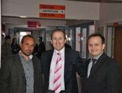 Kaymakam Pehlivan'dan Doktorlara Taziye Ziyareti