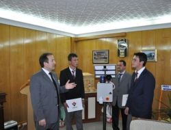 Kaymakam Tübitak Yarışmasında Bölge Birincisi Olan Öğrencileri Tebrik Etti