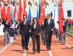 Beypazarı'nı 23 Nisan'da Minikler Yönetti