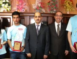 Milli Eğitim Müdürü Eteker, Fem'in Şampiyonlarını Kabul Etti