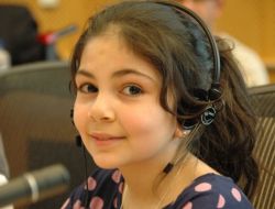 Avrupa Parlamentosu 23 Nisan Çocuklarıyla Renklendi