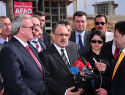 Beşir Atalay, Kalıcı Konutlarda İncelemelerde Bulundu