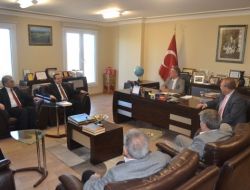 Rektörden Ütso'ya Nezaket Ziyareti