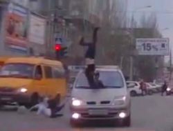 Rusya’da Feci Kazalar Kamerada..