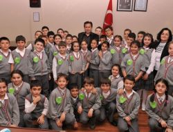 Öğrenciler Başkan Yazıcı'yı Ziyaret Etti