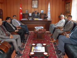 İnsan Hakları Kurulu'ndan Başkan Büyükaslan’a Ziyaret