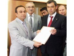 Mhp Yozgat İl Başkanı Kaya Mazbatasını Aldı