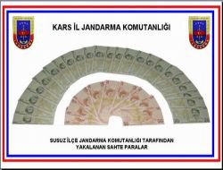 Kars'ta  Sahte Para Operasyonu