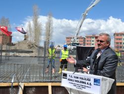 Adalı Holding'in Van'a Yapacağı Lisenin Temeli Atıldı