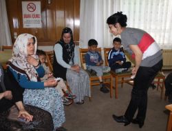 Depremzedelere Aşı Eğitimi