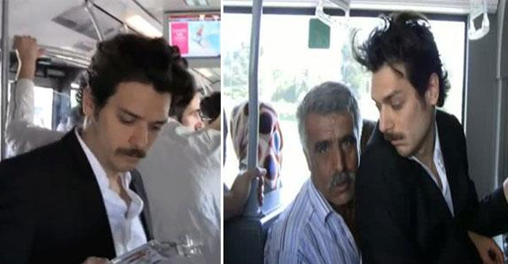 Metrobüs reklamına komik misilleme