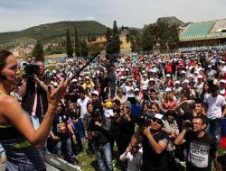 Manken Ebru Şallı Muğla’yı Hareketlendirdi