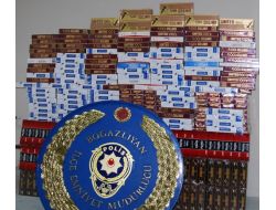 Yozgat'ta 3 Bin 250 Paket Kaçak Sigara