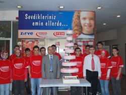 Med Öğrencileri, Ygs Başarısını Pasta Keserek Kutladı