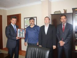 Akiad Üyesi İşadamları, Develi Kaymakamı Ünlü’yü Ziyaret Etti