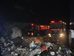 Katı Atık Depolama Tesisinde Yangın