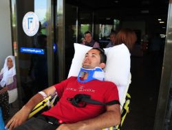 Havada Kontrolünü Kaybeden Pilot Denize Düştü