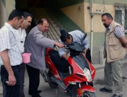 Çalınan Motoru Polis, Park Halinde Buldu